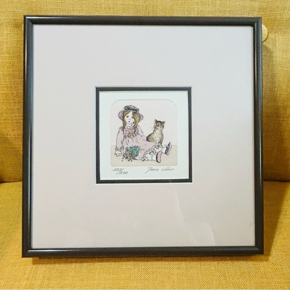 Other - Samantha by Anna Weber signed print 320/500 framed